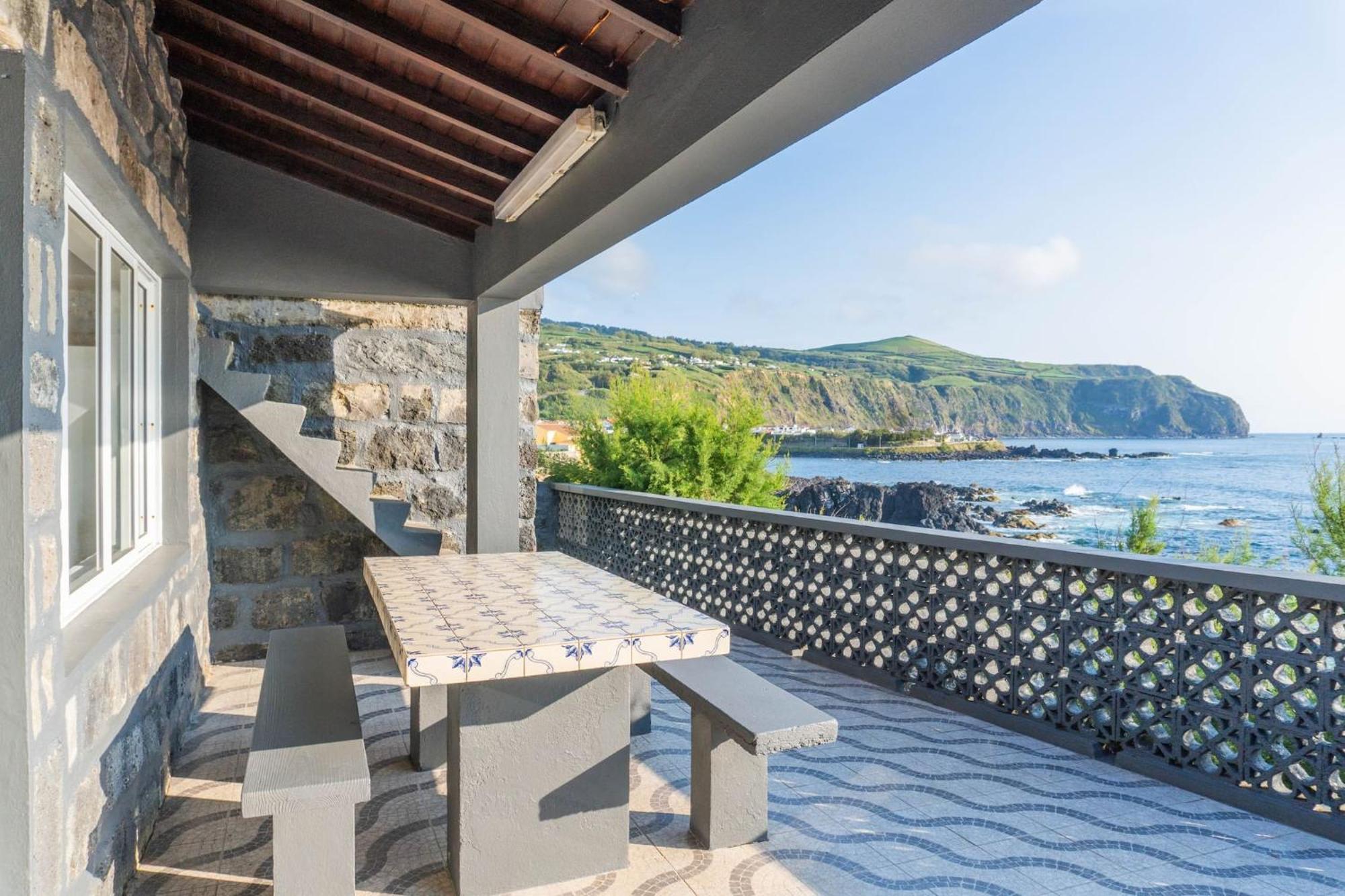 Mosteiros Natural Pool House Exterior photo