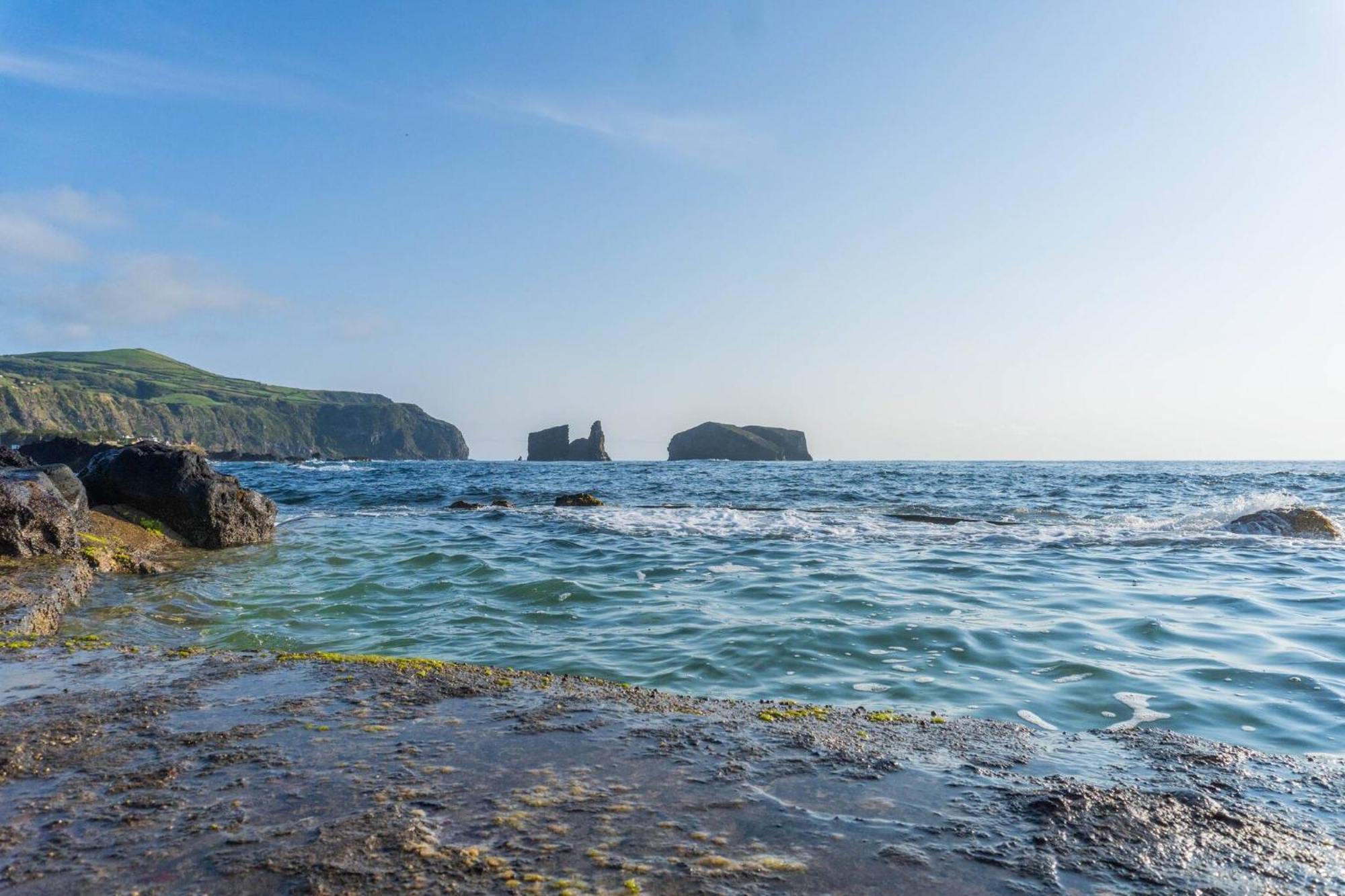 Mosteiros Natural Pool House Exterior photo
