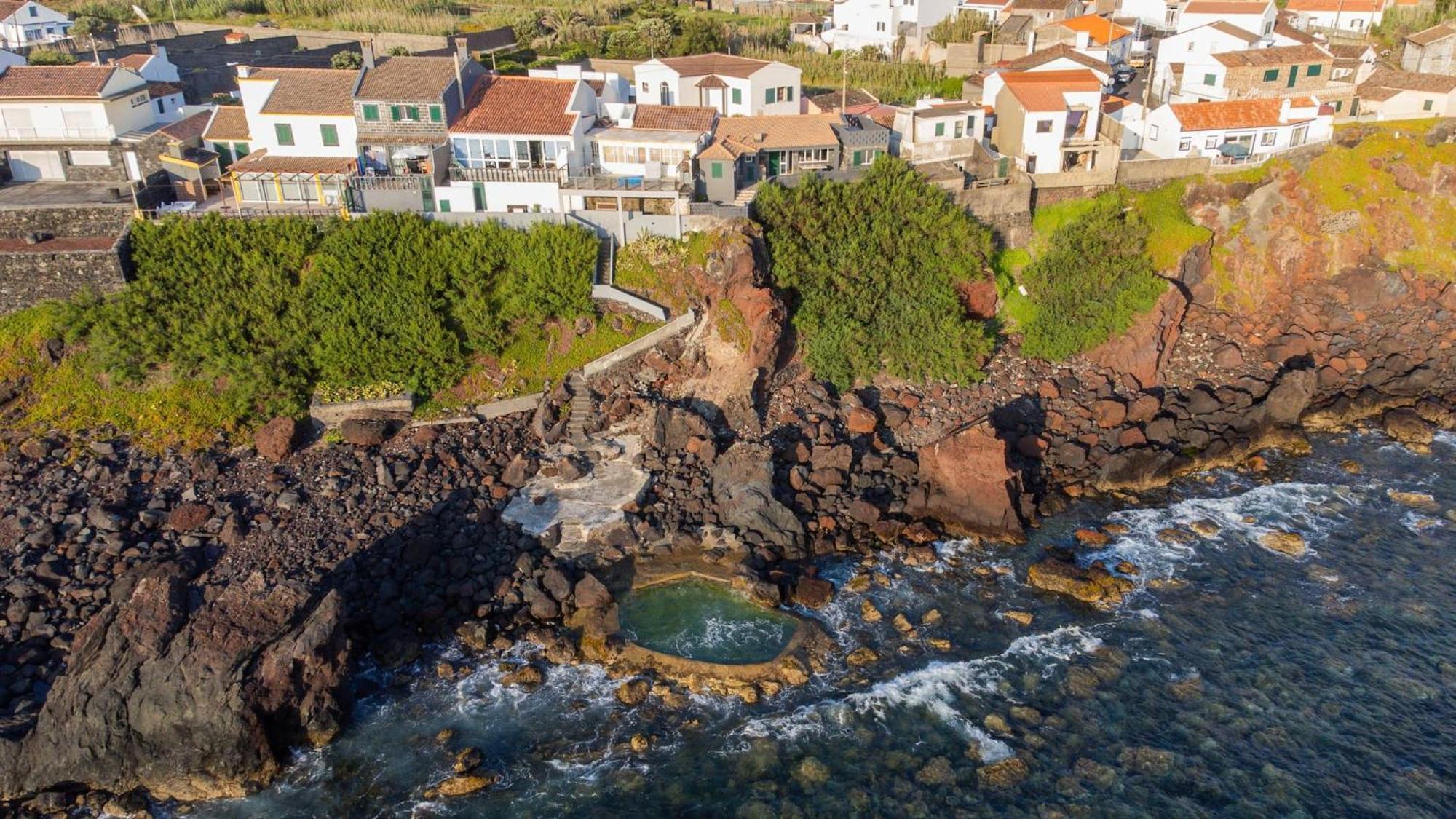 Mosteiros Natural Pool House Exterior photo
