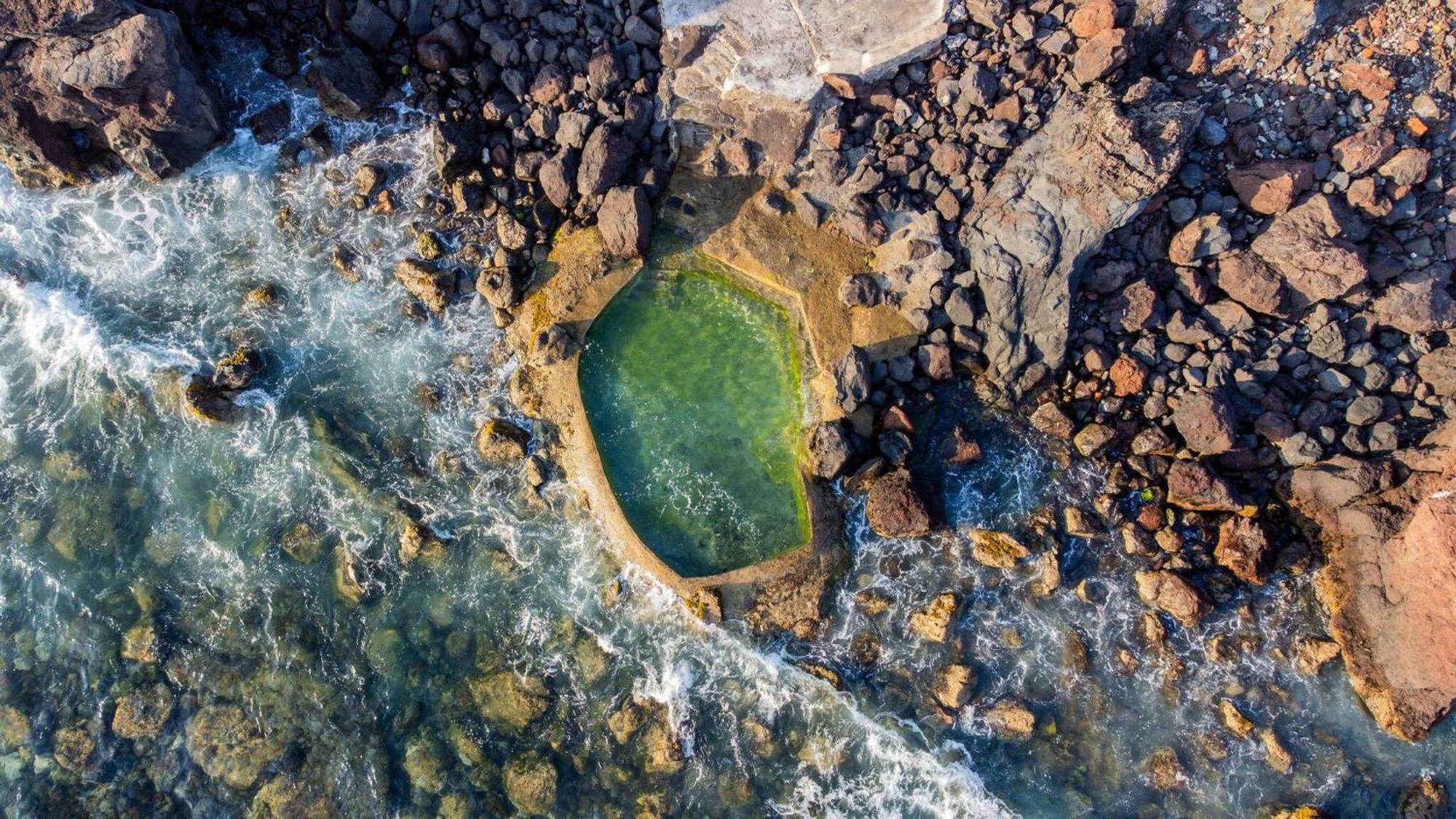 Mosteiros Natural Pool House Exterior photo